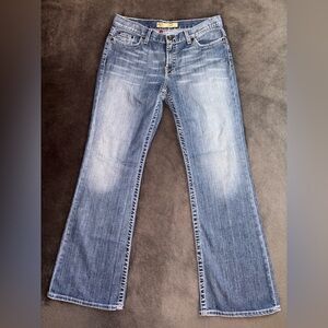 BKE Denim Size 29 Drew Stretch Light Wash Mid Rise Bootcut Jeans
